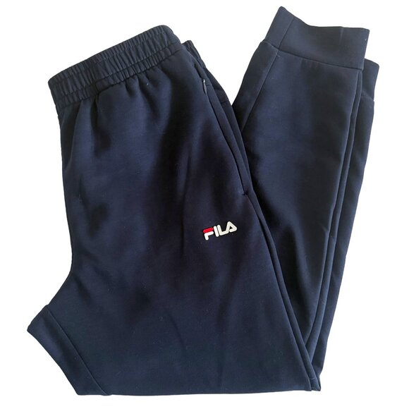 FILA Navy Jogger Sweatpants Men’s M - Picture 1 of 5